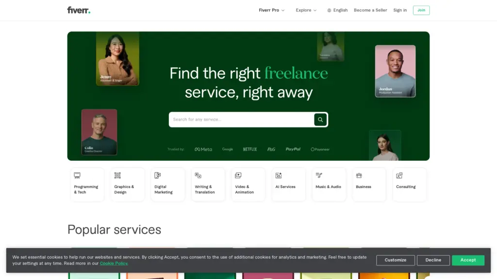 Fiverr  Freelance services marketplace-_-Find-top-global-talent